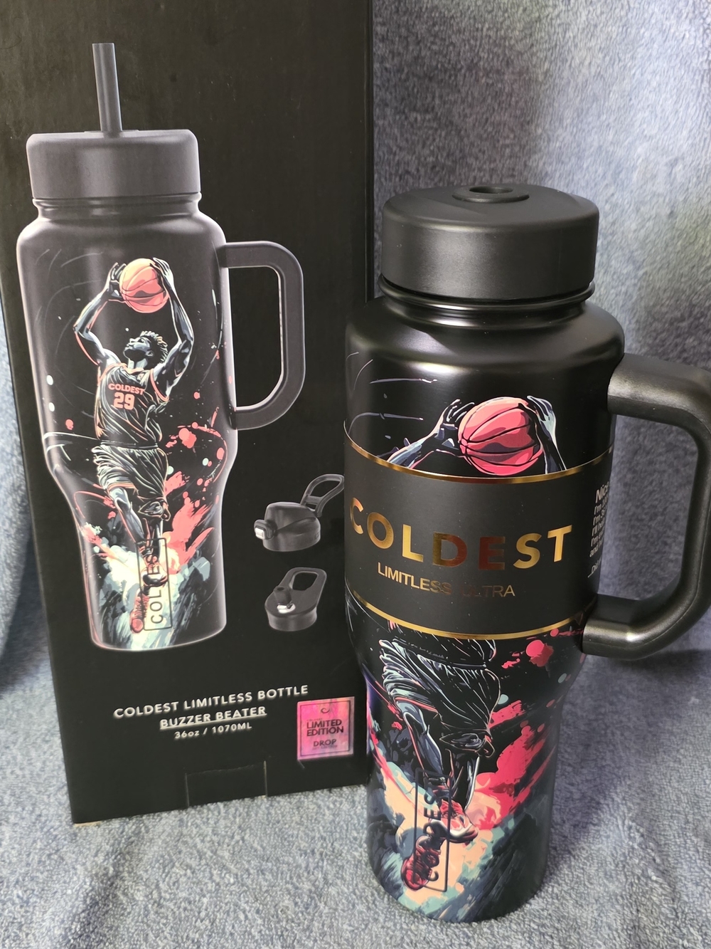 36oz Coldest Limitless Bottle - Buzzer Beater